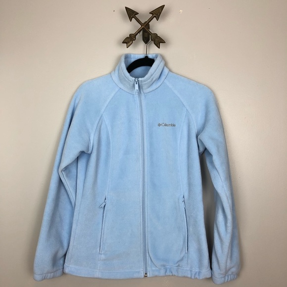 womens baby blue jacket
